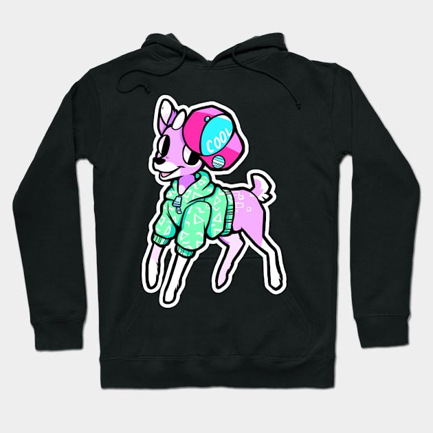 Rad Deer Hoodie by arkay9